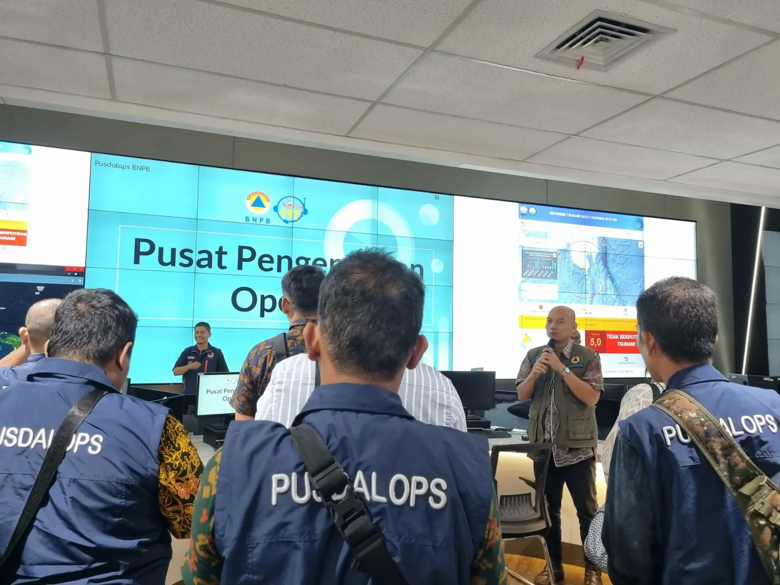 BNPB Gelar Pendampingan Teknis untuk Peningkatan Kapasitas Operator Pusdalops
